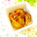 hikarin♪'s cooksnap of when they made 冷やして食べる☆茄子と胡瓜のピリ辛炒め.