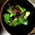 クックVOIAYY☆'s cooksnap of when they made きゅうりとオクラの塩昆布和え.