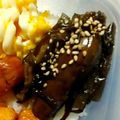 SKB34's cooksnap of when they made ☼付け合せにお手軽♪ナスの塩昆布炒め.