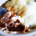 sayappe's cooksnap of when they made 余ったナポリタンでリメイク　ナポグラタン.