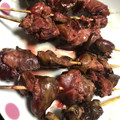 ittun's cooksnap of when they made とろっとろ鶏レバーの串焼き.