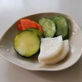 tkiriba's cooksnap of when they made 塩麹とヨーグルトdeぬか漬け風お漬け物.