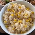クックSZ6IKR☆'s cooksnap of when they made とうもろこしとツナの炊き込みご飯♡.