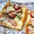 amm46's cooksnap of when they made 厚揚げのプチピザ.