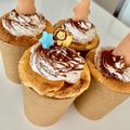 たべどう's cooksnap of when they made BPナシ！紙コップシフォン！.