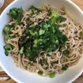 Rayryu123's cooksnap of when they made シンプルなぶっかけ蕎麦.