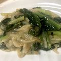 ゆじゅー♡'s cooksnap of when they made ベジ料理☆もやしと小松菜の胡麻味噌炒め.