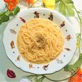 紅花卯月's cooksnap of when they made 手作りカルボナーラスパゲティ.