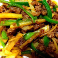 クック2PCF1C☆'s cooksnap of when they made 筍のかわりにジャガイモ〜青椒肉絲.