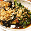 のんのんノンタロス's cooksnap of when they made 夏の献立☆ナスとオクラと長芋の揚げ浸し.