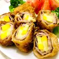 U☆kaoru's cooksnap of when they made 豚ロースのロールチーズカツ！激ウマ！.