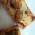 クックA4U5YO☆'s cooksnap of when they made うすあげのピザ.