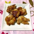 ことみづき's cooksnap of when they made 鶏もも肉の唐揚げ味のソテー.