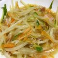 東伊豆釣りcrew's cooksnap of when they made もやしときゅうりのサッパリ中華和え.