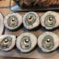 jeanko's cooksnap of when they made 節分に♪可愛いマイクのデコ巻き寿司☆.