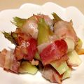 クックQPU4ZJ☆'s cooksnap of when they made みょうがのベーコン巻き.
