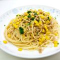 マダムカフェ♡'s cooksnap of when they made ツナとコーンの簡単♪和風パスタ.
