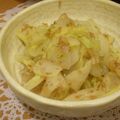 MEGuREEN's cooksnap of when they made ☆昆布茶とかつお節で簡単白菜サラダ☆.
