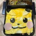 まいうぅ's cooksnap of when they made キャラ弁 オムライスでピカチュウ♪.