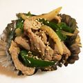 将ちゃん's cooksnap of when they made 豚肉のゴマ風味いため.