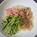 おかかーさん's cooksnap of when they made ツナとみょうがのぶっかけ冷やしうどん.
