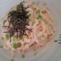アッキーmamy's cooksnap of when they made 簡単明太子たらこクリームスパゲティ.