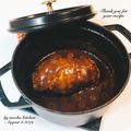MOCHAキッチン's cooksnap of when they made STAUBで！豚肉のデミグラス煮込み♡.