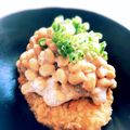 hiroerico's cooksnap of when they made 毎日の納豆●納豆＆コロッケの簡単前菜.