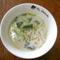 よよっち♪'s cooksnap of when they made お味噌汁をリメイク!あったか豆乳スープ.