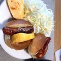 もまめろん's cooksnap of when they made 朝食✿ロールパンウィンナーサンドウィッチ.
