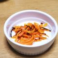 あ～ちゃんさ～ちゃん's cooksnap of when they made 作り置き☆人参の塩昆布のきんぴら.