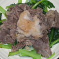 suzukachan's cooksnap of when they made 小松菜と牛肉の大根おろし和え.