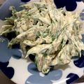 うーばえ's cooksnap of when they made ささげのごまマヨ和え.