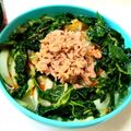 クックHGS76H☆'s cooksnap of when they made シーチキンのネバトロ酸辣冷やし麺.