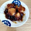 hakobetet's cooksnap of when they made 薄力粉で☆なんちゃってみたらし団子.