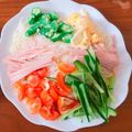 Naaaai's cooksnap of when they made そうめんde冷やし中華.