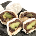 gitanopapa's cooksnap of when they made いちごより絶対にこっち♪キウイ大福.