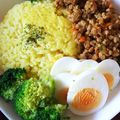 麻菜花's cooksnap of when they made 炊飯器で作るターメリックライス.