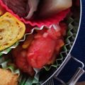 アユえもん's cooksnap of when they made お弁当に♡えびチリ風ウィンナーノンオイル.