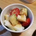 もものはちみつ's cooksnap of when they made アボカドとトマトと長芋のサラダ.