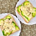 ふたごゆき's cooksnap of when they made アボカド&チキントースト.