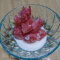 よぉぎゅると's cooksnap of when they made かけるだけ。冷凍スイカ豆乳。.