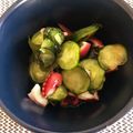 ばやし's cooksnap of when they made たこときゅうりとわかめの酢の物.