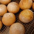 ukkoblue's cooksnap of when they made ホシノ天然酵母の丸パン.