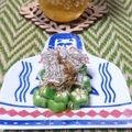 ダイナマイト漆黒's cooksnap of when they made オクラとろろ昆布.