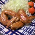 volvol's cooksnap of when they made 鶏手羽中の照り焼き.
