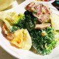 uppy14's cooksnap of when they made ブロッコリーと卵とベーコンのサラダ.