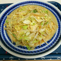まさぎん's cooksnap of when they made ★もやしとｷｬﾍﾞﾂのﾏﾖ玉子炒め★.