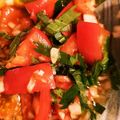 クック9NG3BD☆'s cooksnap of when they made トマトと大葉の具沢山ドレッシング.