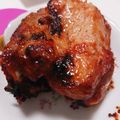 nainai113's cooksnap of when they made 漬け込み焼くだけジューシー豚のスペアリブ.